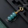 Accesorios de Aleación Accesorios de Jaspe Accesorios Semi-Terminados DIY Pulsera Pulsera Collar Colgante Estilo Chino Gota Pequeña Lote Suelto