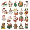 Liga Cruzada Óleo Gotejante Pingente DIY Árvore de Natal Floco de Neve Ornamentos Acessórios Chaveiro Pulseira Brincos Fabricação de Pingentes
