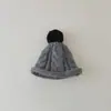 Gorros Coreanos Yipan para Niños Moda Versátil Ins Otoño e Invierno Gorros de Punto Trenzado Gorros Cálidos de Punto para Bebé Venta al por Mayor