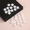Cuentas de Estrella de Cinco Puntas de Acrílico Color Macarrón con Agujero Recto Llavero de Cuentas Hecho a Mano DIY Pulsera Accesorios de Joyería