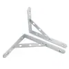 Suporte Triangular de Aço Inoxidável Espessado Suporte de Parede para Carga Pesada Prateleira de Armazenamento Suporte para Lavatório de Mármore Suporte para Divisória
