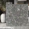 Baldosas de Terrazo Gris 800X800 Cadena de Tiendas Baldosas Antideslizantes para Suelo 600X600 Baldosas para Suelo de Sala de Estar y Restaurante