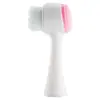Escova para lavar o rosto transfronteiriça escova de silicone multifuncional escova de massagem manual atacado escova de limpeza facial escova de limpeza facial dupla face