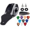 Guitarra elétrica de madeira cinta conjunto Pecker headband cinta fivela gaxeta fivela ajustável guitarra alça de ombro