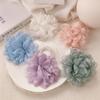 Estilo Mori Malla Elegante Flor de Hada Anillos para el Cabello Cuerda para el Cabello Simple Elegante para Mujer Banda de Goma Cuerda para la Cabeza de Cola de Caballo Alta