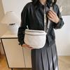 Bolso bandolera personalizado estilo coreano con correa ancha para el hombro 2024 Nuevo Moda de alta belleza Sencillo Gran capacidad Bandolera Bolso cuadrado pequeño