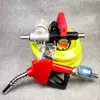 Bomba Eléctrica de Aceite Diésel 12V24V220V Bomba de Repostaje Bomba Autocebante Alta Potencia Pistola de Repostaje con Medidor Automática