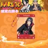 Tarjeta Transparente Acrílica Naruto Sasuke Itachi Tarjeta Laminada Doble Cara Colgante Ins Polaroid