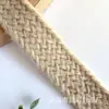 Chapéu de Laço Acabamento para Roupas Renda Tricotada de Lã Fita de Mohair 3cm Acessórios de Grampo Joias Artesanais