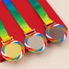 Medalha Geral de Metal Listada Medalha de Maratona de Jogos Escolares Medalha Comemorativa Medalha de Ouro Prata Medalha de Bronze Listada