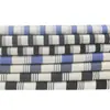 En stock mantel de hilo teñido a rayas más vendido fábrica de sofás bata de hospital ropa médica sábana material para zapatos almohada tela de algodón poliéster