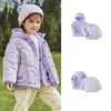 Ropa para Niños Balabala Conjunto de Dos Piezas de Invierno con Forro Polar y Chaqueta de Plumas para Niños Abrigo de Bebé para Niñas de Temporada Tendencia
