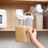 Cubo de arroz para el hogar, a prueba de insectos, a prueba de humedad, sellado, para almacenar harina, cubo Noule, caja para almacenar arroz y granos, tarro de almacenamiento
