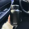 Taza Termo Simple de Acero Inoxidable 316 para Estudiantes, Diámetro Grande, Gran Capacidad, Adecuada para Hombres y Mujeres, para Preparar Té, Termo para Coche