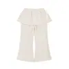 Pantalones Falda de Invierno WuliBu para Niñas 2026 con Forro de Felpa Cálido, Falsos de Dos Piezas, de Campana, Bloqueo de Temperatura, Almacenamiento de Calor, Pantalones para Niñas
