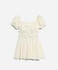 Traje de baño de una pieza estilo Ins coreano, clásico, femenino, puro deseo, fragancia ligera, manga corta, cubre cuerpo conservador, adelgazante, estilo vestido para mujer