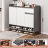 Gabinete para Zapatos de Entrada de Elevador para Uso Doméstico, Sensación de Alta Gama, Un Zapatero por Apartamento, Almacenamiento Integrado Montado en la Pared, Nuevo Modelo 2025