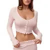 Pijama Longo com Manga Longa e Cintura Franzida Verão 2026 Europeu e Americano, Conjunto para Casa com Calça Pantalona Franzida, Atacado Transfronteiriço Roupa Casual