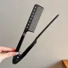 Peines de Alta Gama Coreanos y Japoneses, Pinzas de Estilismo para Mujer, Herramienta para Dar Volumen al Cabello, Peine Alisador y Rizador