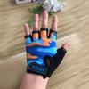 Guantes para Niños Verano Guantes de Medio Dedo para Ciclismo, Patinaje sobre Ruedas, Skateboarding, Deportes, Antideslizantes, Finos, Coche de Equilibrio
