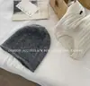 Gorro de Lana Clásico Versátil de Color Sólido para Mujer, Cálido para Otoño e Invierno, para Circunferencia de Cabeza Grande, Protección para las Orejas, Gorro para el Frío, Gorro de Punto Adelgazante para Hombre