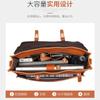 Bolsa de Mão de Couro Genuíno da Moda Personalizada Couro de Polpa de Árvore de Primeira Camada Impermeável Bolsa para Computador de 14 polegadas Ombro Único Transversal Pasta