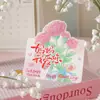 Cartão de Cumprimentos com Buquê de Flores Frescas para o Dia das Mães, Cartão de Gratidão Geral, Presente de Dia dos Namorados, Bênção de Floricultura, Cartão Dobrável de Flores Frescas