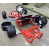 Chassi de Kart de Drift de Quatro Rodas DIY 168CC Conjunto Completo de Chassi Modificado Peças de Kart Direção Pneu de 5 polegadas