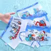 Calzoncillos tipo bóxer de seda helada para niños en verano, Shorts finos de secado rápido que absorben la humedad, no dan calor