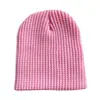 Gorro de Punto con Textura de Waffle para Hombre y Mujer, Color Sólido Versátil, Cálido Gorro de Lana con Protección para las Orejas, Gorro de Invierno