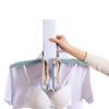Perchero Plegable para Ropa Secador de Ropa Secado de Ropa en Aire Acondicionado Perchero Portátil de Viaje Perchero Multifuncional Extensible