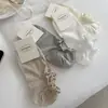 Calcetines Suxinaimin para Mujer para Primavera y Verano, Estilo Coreano, Calcetines Bajos con Borde Fruncido Estilo Ins, Antideslizantes, Calcetines Invisibles de Algodón Sin Costuras