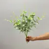 Clematis Madreselva Hoja Planta Artificial Colgante de Pared Decoración de Ratán Colgante Escena de Boda Auditorio Arreglo Floral Enredaderas