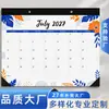 Calendario de Pared de Plantas Verdes Frescas 2027 Personalizable con Logo, Calendario de Escritorio para Regalo Empresarial, Planificador de Horario de Escritorio, Desprendible