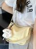 Bolso Casual de Estilo Coreano para Mujer 2025 Verano Nuevo Estilo de Aspecto Elevado y Elegante Moda Nicho para Mujer Bolso Bandolera de Hombro Único