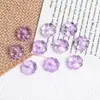 Cuentas de vidrio de trébol de cuatro hojas de colores con acabado horneado, cuentas sueltas de trébol de la suerte, joyería hecha a mano para DIY, cadena para teléfono y accesorios de cuentas