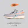 Sapatos Putian Sapatos Coco masculino BASF real boost versão alta Exército de Terracota malha Flyknit respirável tênis casuais esportivos feminino