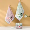 Toalla Infantil Tipo Algodón Puro A Toalla Infantil de Algodón Bordada Toalla Facial 100% Algodón Suave y Absorbente Pañuelo de Guardería