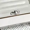 Estilo Medieval Tardío Elegante Dulce Fresco Blanco Esmalte de Goteo Mariposa Saturno Anillo de Moda Anillo Geométrico Simple de Personalidad de Nicho para Mujeres