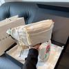 Bolsa Pequena Casual Maca Bolsa de Cintura Feminina 2025 Nova Bolsa Transversal Moderna Bolsa de Peito Esportiva Bolsa de Ombro Versátil de Nicho
