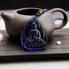 Templo de Citrina Vidriado Buda Hombre Medicinal Manjusri Tara Verde Ksitigarbha Estatua de Buda Colgante Guanyin de Cuatro Brazos Buda Vajra Regalo