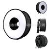 Venta Caliente Transfronteriza 45CM Anillo Plegable Caja de Luz Suave Luz Divina para Ojo Macro Cubierta de Flash Anular Flash de Anillo Caja de Luz Suave