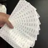 Adequado para Apple celular doméstico capa modelo etiqueta adesivo película temperada código de barras número de série papel adesivo para etiquetas