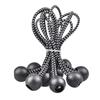 Corda Elástica com Cabeça de Bola de Seda e Látex, Corda Elástica com Bola de Plástico para Fixação de Barracas ao Ar Livre, Corda Elástica com Bola para Armazenamento em Fardo