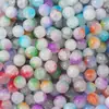 10mm jade de vidrio roto doble cuentas redondas cuentas hechas a mano diy pulsera collar cuentas redondas accesorios de joyería material cuentas sueltas
