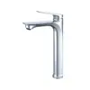 Suministro Transfronterizo A048 Grifo para Lavabo de Baño Agujero Único Control Dual Frío y Caliente Grifo para Lavabo de Cobre Puro Venta al por Mayor