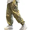 Pantalones Cargo Camuflados para Niños 2026 Verano Nuevo Estilo Pantalones Largos Anti-Mosquitos para Niños Mayores, Pantalones Casuales Delgados para Niños