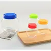 540ml750ml1200ml2500ml garrafa plástica inclinada transparente PET lata plástica portátil barril (K200)