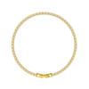 Pulsera Francesa Sencilla Brillante de Circonita Fina Starlight ins Exquisita Versátil Joyería de Alta Gama Pulsera