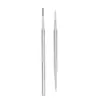 Set de Cortauñas de Acero Inoxidable de un Solo/Doble Filo en Stock, Herramientas de Manicura, Herramienta Auxiliar para Limpiar la Ranura de la Uña